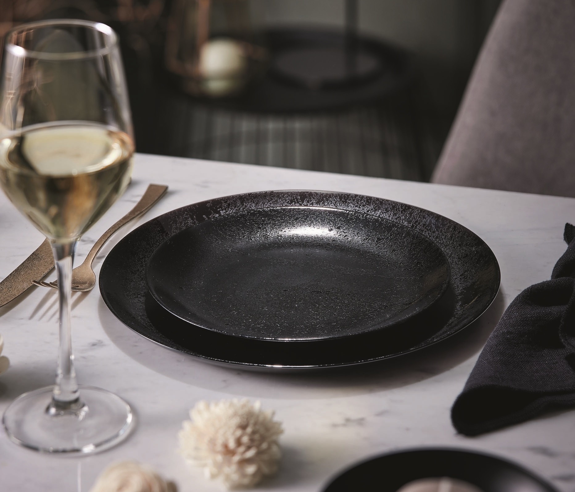 Сервіз столовий LUMINARC DIANA BLACK 18 предметів (V0618)