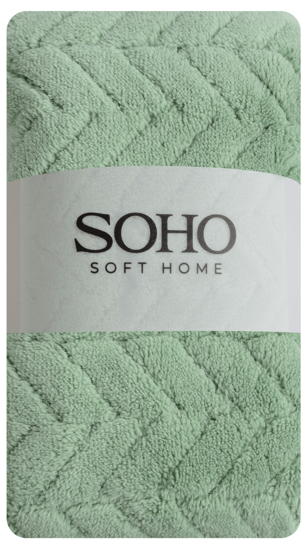 Замовити Рушник банний Soho 35x75 см Green в інтернет магазині luminarc.in.ua за вигідною ціною дешево, оптом і роздріб.