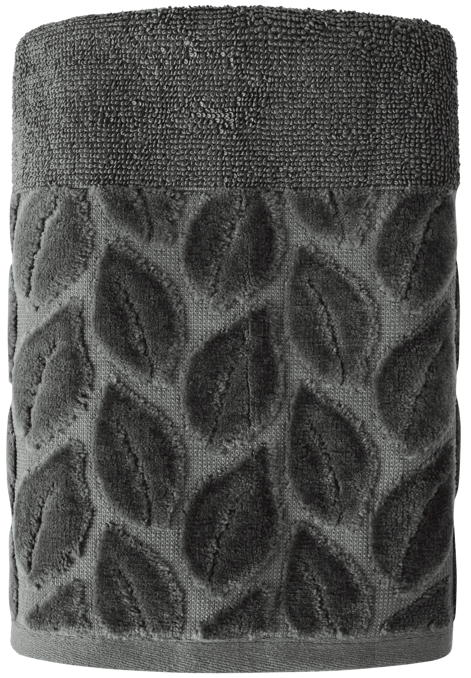 Рушник банний Soho 50х90 см Leaves Dark Gray  50*90 Leaves Dark Gray