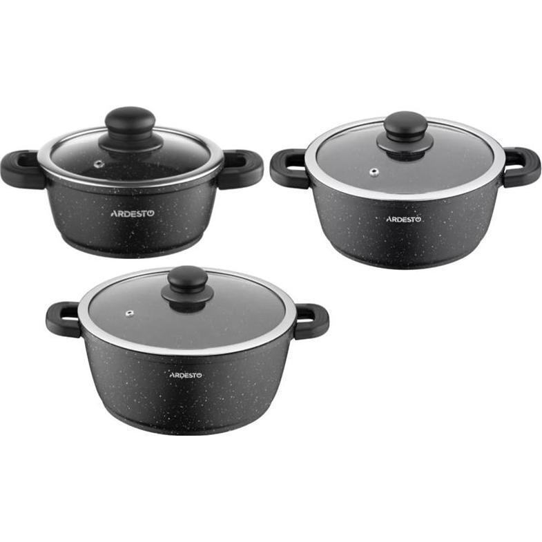 Замовити Набор посуды 6 предметов Ardesto Gemini Anzio AR1906AS в інтернет магазині luminarc.in.ua за вигідною ціною дешево, оптом і роздріб.