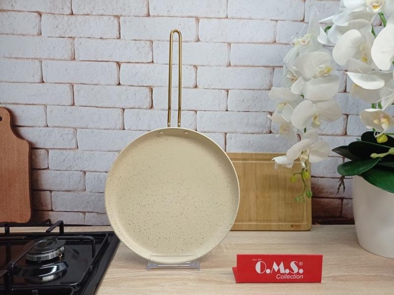 Замовити Сковорода блинная 24 см OMS 3234-24-Crem в інтернет магазині luminarc.in.ua за вигідною ціною дешево, оптом і роздріб.