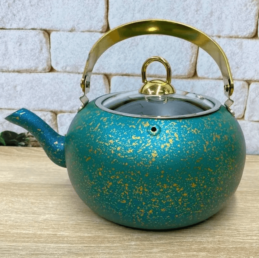 Замовити Чайник 2 л с гранитным антипригарным покрытием OMS 8212-L-Mint в інтернет магазині luminarc.in.ua за вигідною ціною дешево, оптом і роздріб.