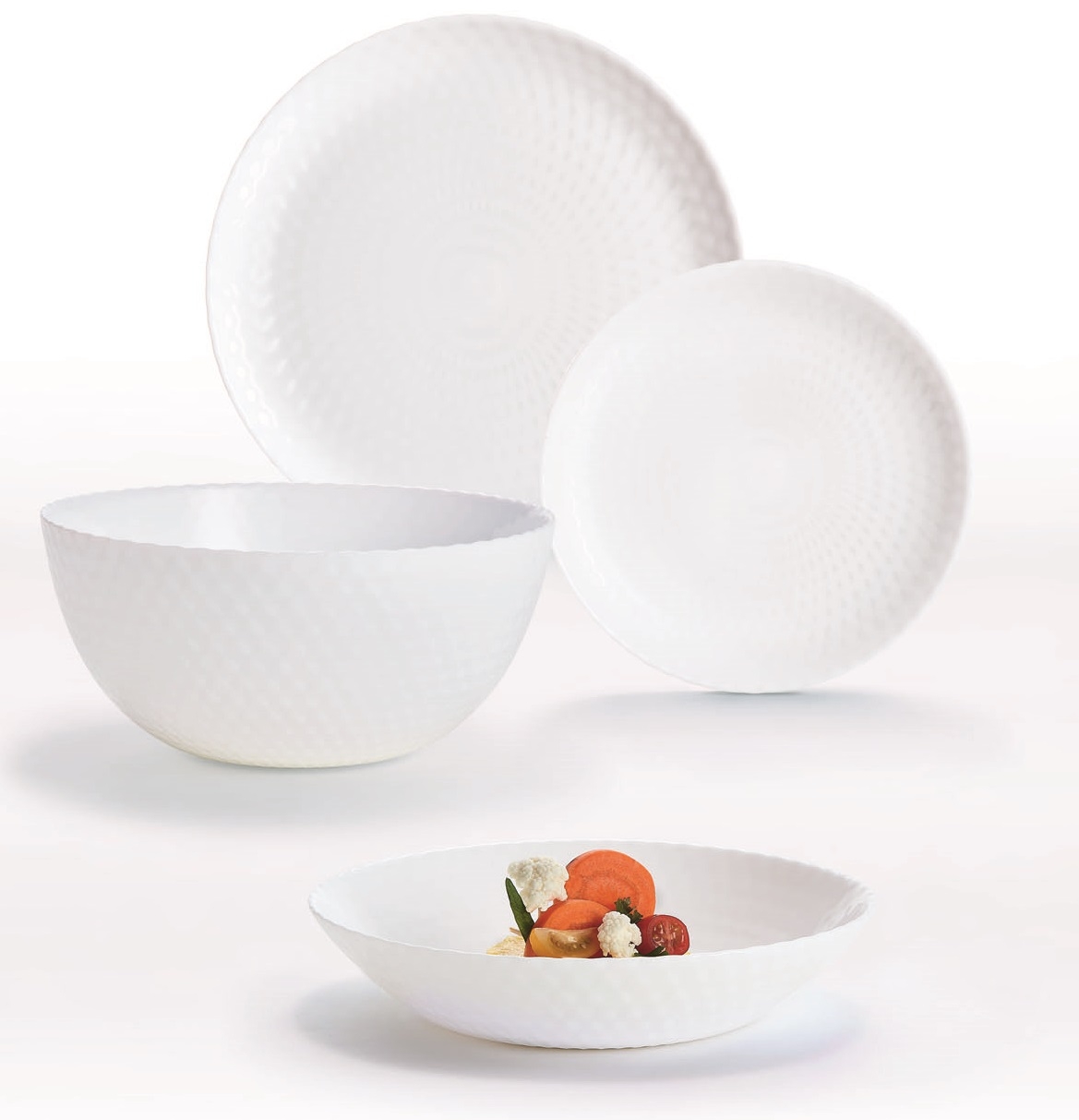 Замовити Сервіз Luminarc Pampille White, 19 предметів в інтернет магазині luminarc.in.ua за вигідною ціною дешево, оптом і роздріб.