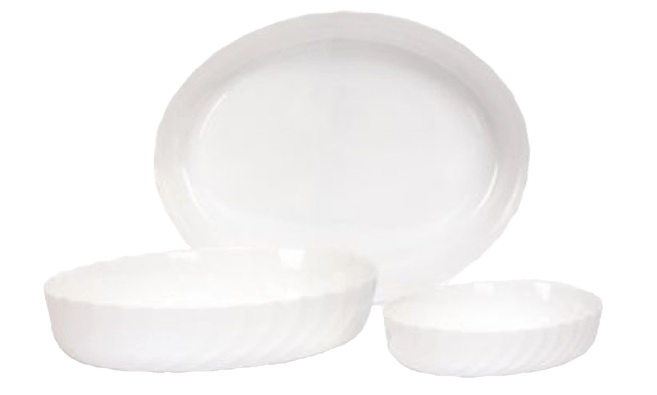 Замовити Набір форм Luminarc Smart Cuisine Trianon, 22х16 см, 32х24 см, 36х29 см в інтернет магазині luminarc.in.ua за вигідною ціною дешево, оптом і роздріб.