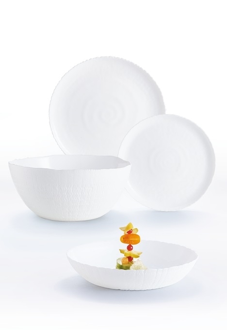 Замовити Сервіз Luminarc Ammonite White, 19 предметів в інтернет магазині luminarc.in.ua за вигідною ціною дешево, оптом і роздріб.