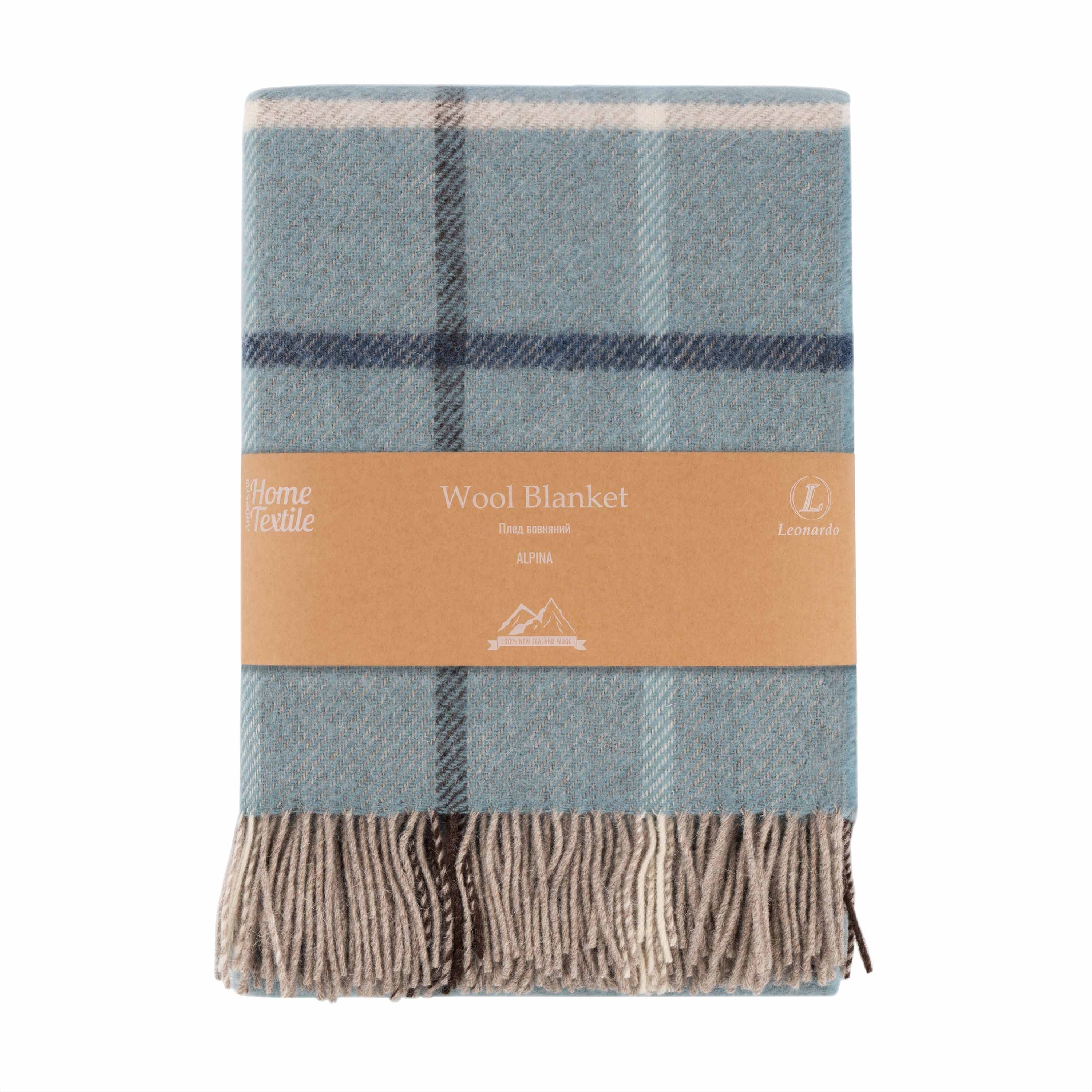 Замовити Плед 140x200 см Ardesto Leonardo Alpina, голубой ART0704LM в інтернет магазині luminarc.in.ua за вигідною ціною дешево, оптом і роздріб.