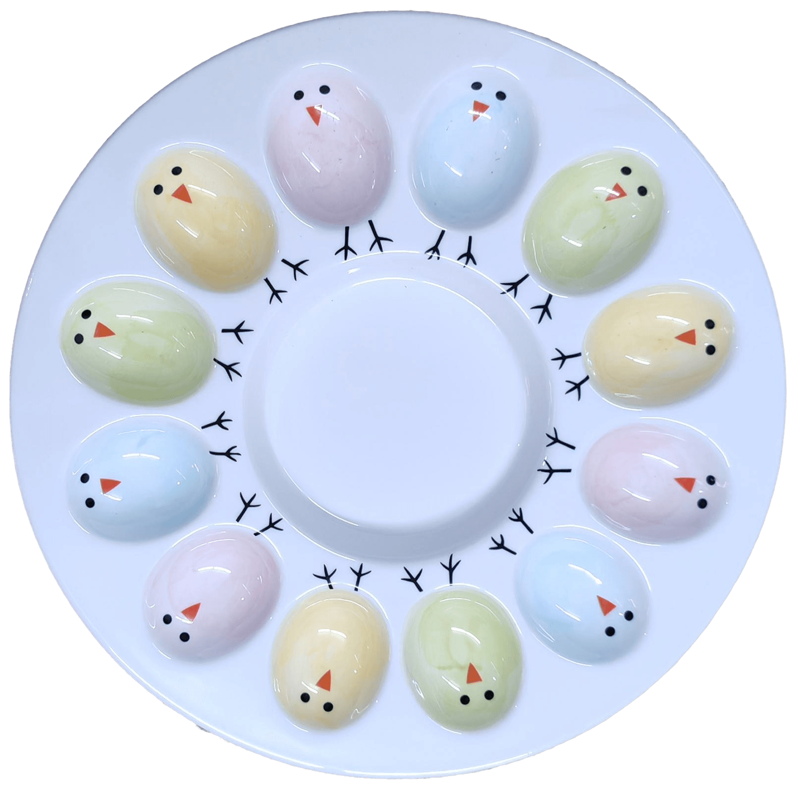 Замовити Блюдо для яєць LED Easter Chicken, 12 секцій, 26.5см в інтернет магазині luminarc.in.ua за вигідною ціною дешево, оптом і роздріб.