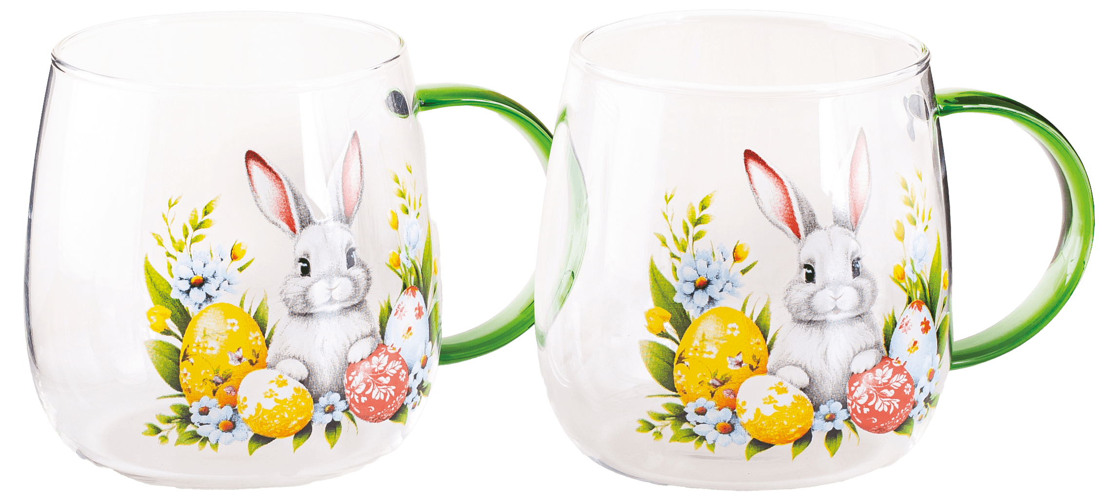 Замовити Набір чашок Viva Easter Rabbit В, 2х420 мл в інтернет магазині luminarc.in.ua за вигідною ціною дешево, оптом і роздріб.