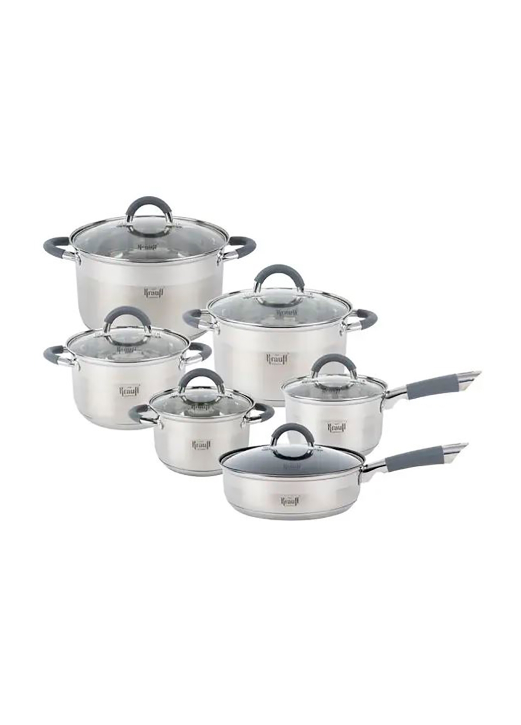 Замовити Набор посуды Krauff Saporis 12 предметов 26-242-051 в інтернет магазині luminarc.in.ua за вигідною ціною дешево, оптом і роздріб.