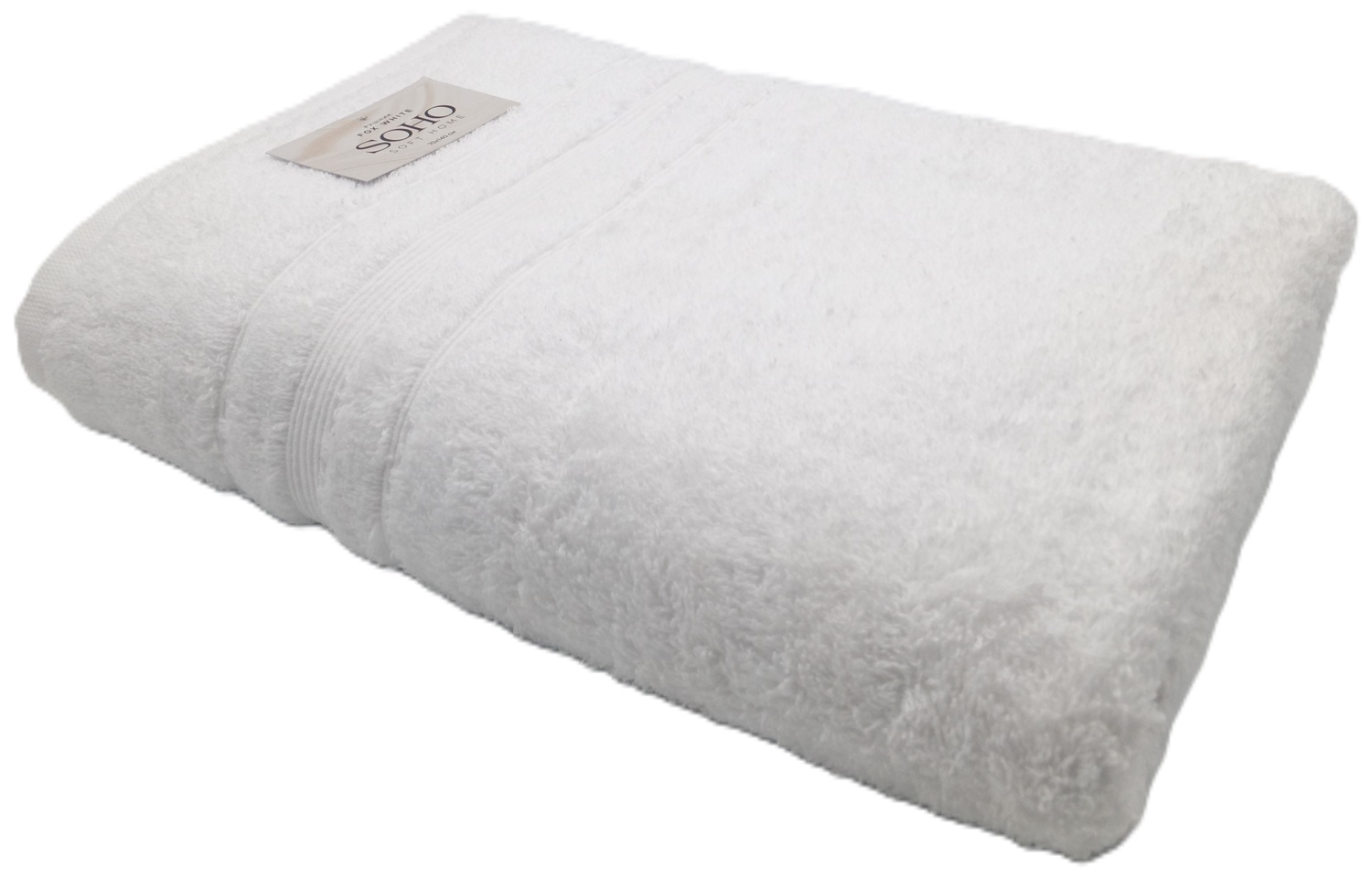Рушник банний Soho 50х90 см 100% бавовна Fox White 50*90 Fox White