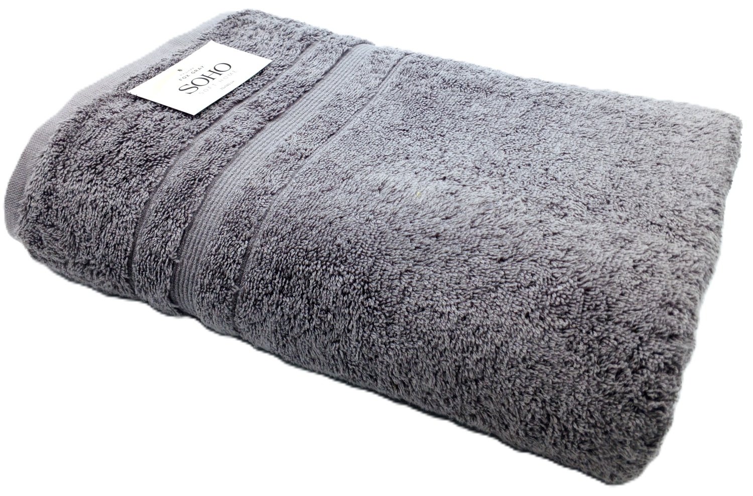 Рушник банний Soho 50х90 см 100% бавовна Fox Gray  50*90 Fox Gray