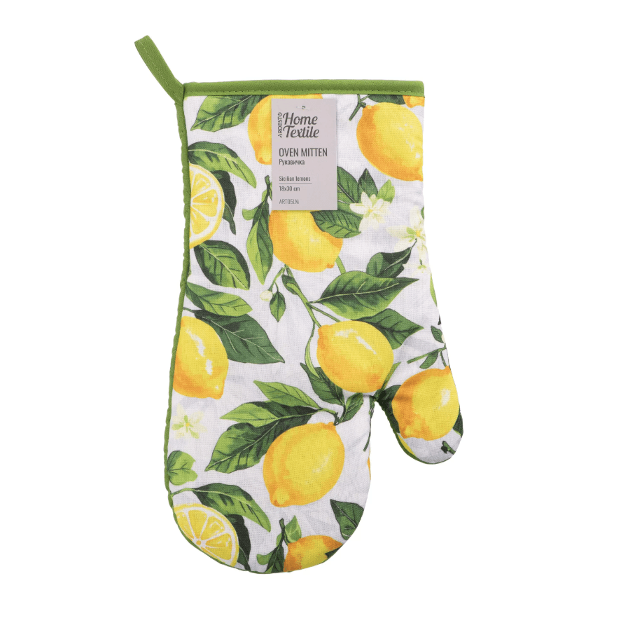 Замовити Перчатка ARDESTO Sicilian lemons 18х30 см ART05LM в інтернет магазині luminarc.in.ua за вигідною ціною дешево, оптом і роздріб.