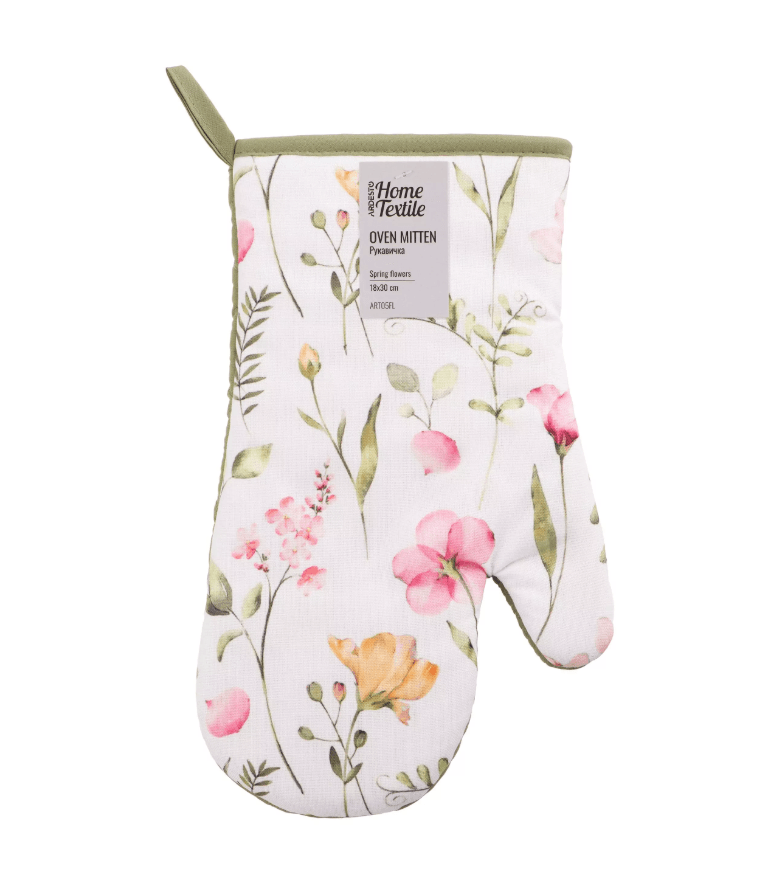 Замовити Перчатка ARDESTO Spring flowers 18х30 см ART05FL в інтернет магазині luminarc.in.ua за вигідною ціною дешево, оптом і роздріб.