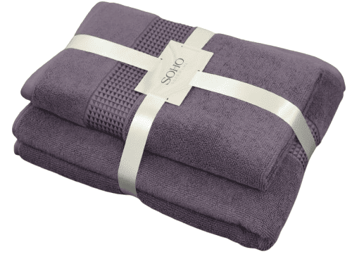 Замовити Набір рушників Soho 50х90+70х140 см Elove Purple Sage  в інтернет магазині luminarc.in.ua за вигідною ціною дешево, оптом і роздріб.
