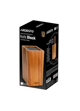 Колода для ножей Ardesto Black Mars 23 см дерево AR2123AH