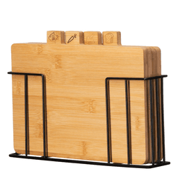 Набір дощок кухонних на підставці 4 шт Ardesto Midori AR1430BA