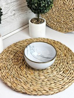 Салатник Intrendo Maritimo 14 см Golden rim white IN0014MAR