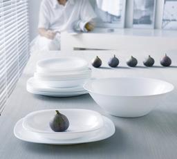 Сервіз столовий LUMINARC CARINE WHITE, 19 предметів N2185