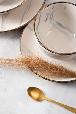 Тарілка десертна Limited Edition Marble CG-021-2