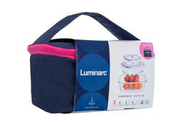 Набор контейнеров с сумкой LUMINARC PURE BOX ACTIVE, 3 шт P4129