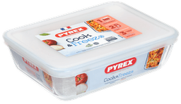 Форма з кришкою Pyrex Cook&Freez, 22х17х6 см 242P000/7946