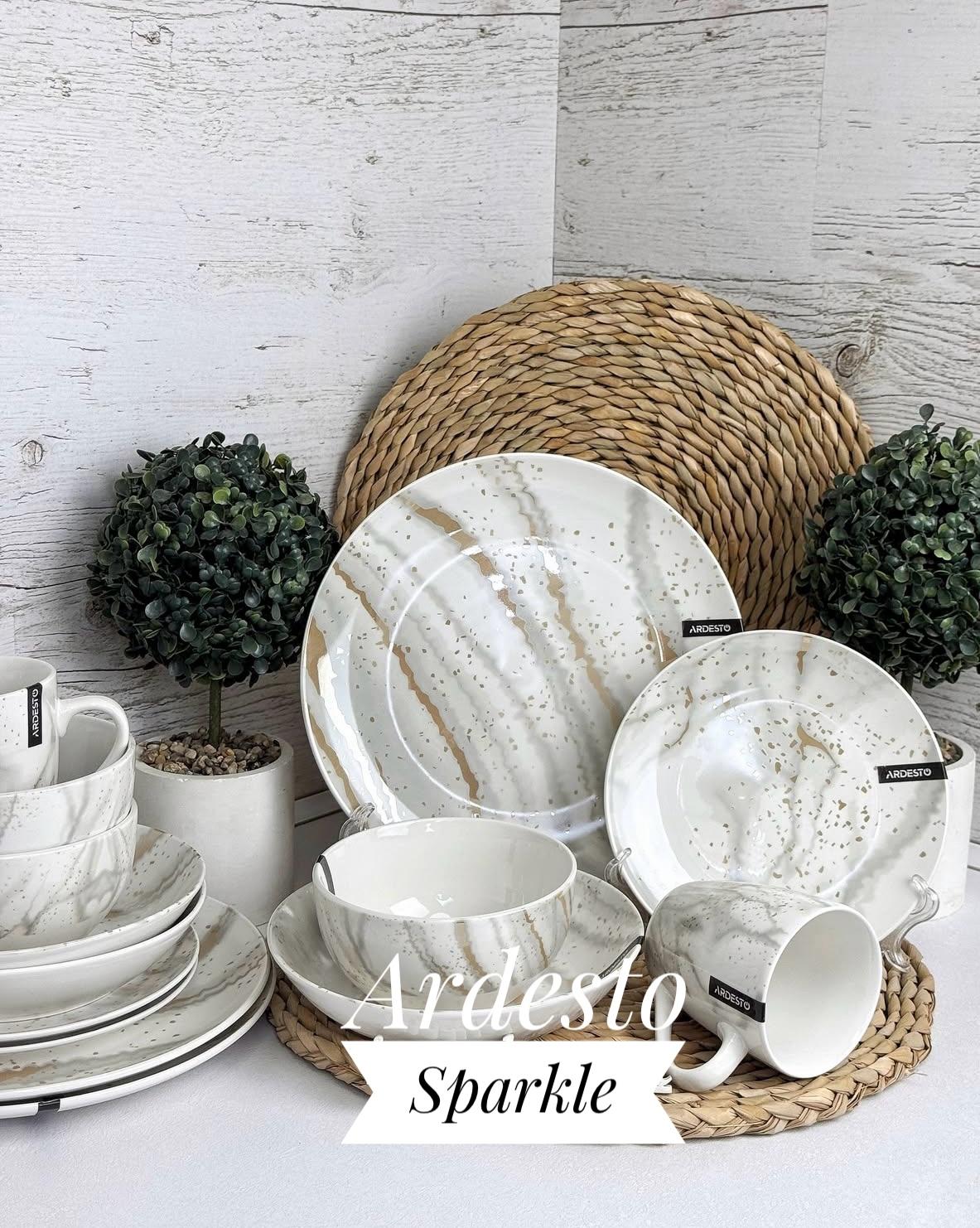 Набор посуды 21 пр. Ardesto Sparkle AR0021S/2