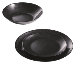 Тарілка обідня Luminarc Diana Black, 25 см V0121