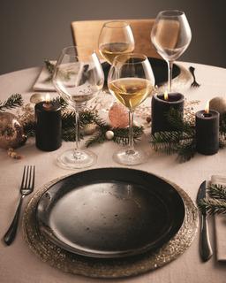 Тарілка обідня Luminarc Diana Black, 25 см V0121