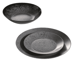 Тарілка обідня Luminarc Slate Black, 25 см V0115