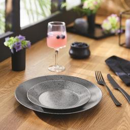 Тарілка обідня Luminarc Slate Black, 25 см V0115