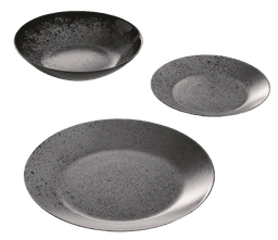 Тарілка десертна Luminarc Slate Black, 18 см V0117