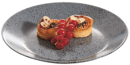 Тарілка десертна Luminarc Slate Black, 18 см V0117