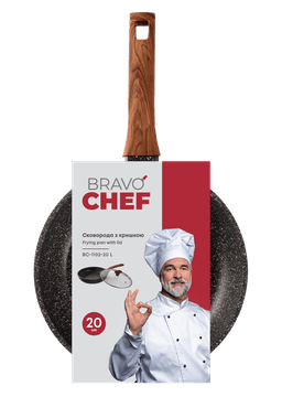 Сковорода Bravo Chef 20 см  BC-1102-20 L