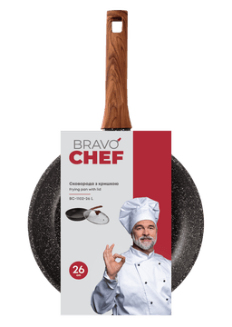 Сковорода Bravo Chef 26 см BC-1102-26 L
