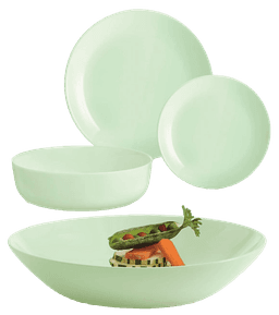 Сервіз Luminarc Diwali Paradise Green, 19 предметів V6218