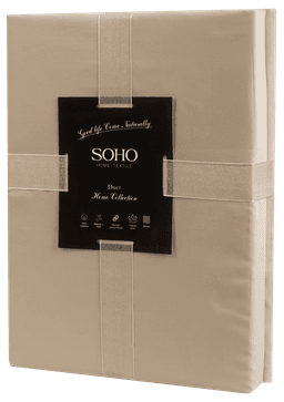 Комплект постільної білизни Soho Сімейний Duet 150х200 см Mocha/Ivory Сім Duet 2шт-150*200 Mocha/Ivory