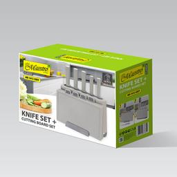 Набір ножів з дошками 5 шт. Maestro MR-1412-GREY
