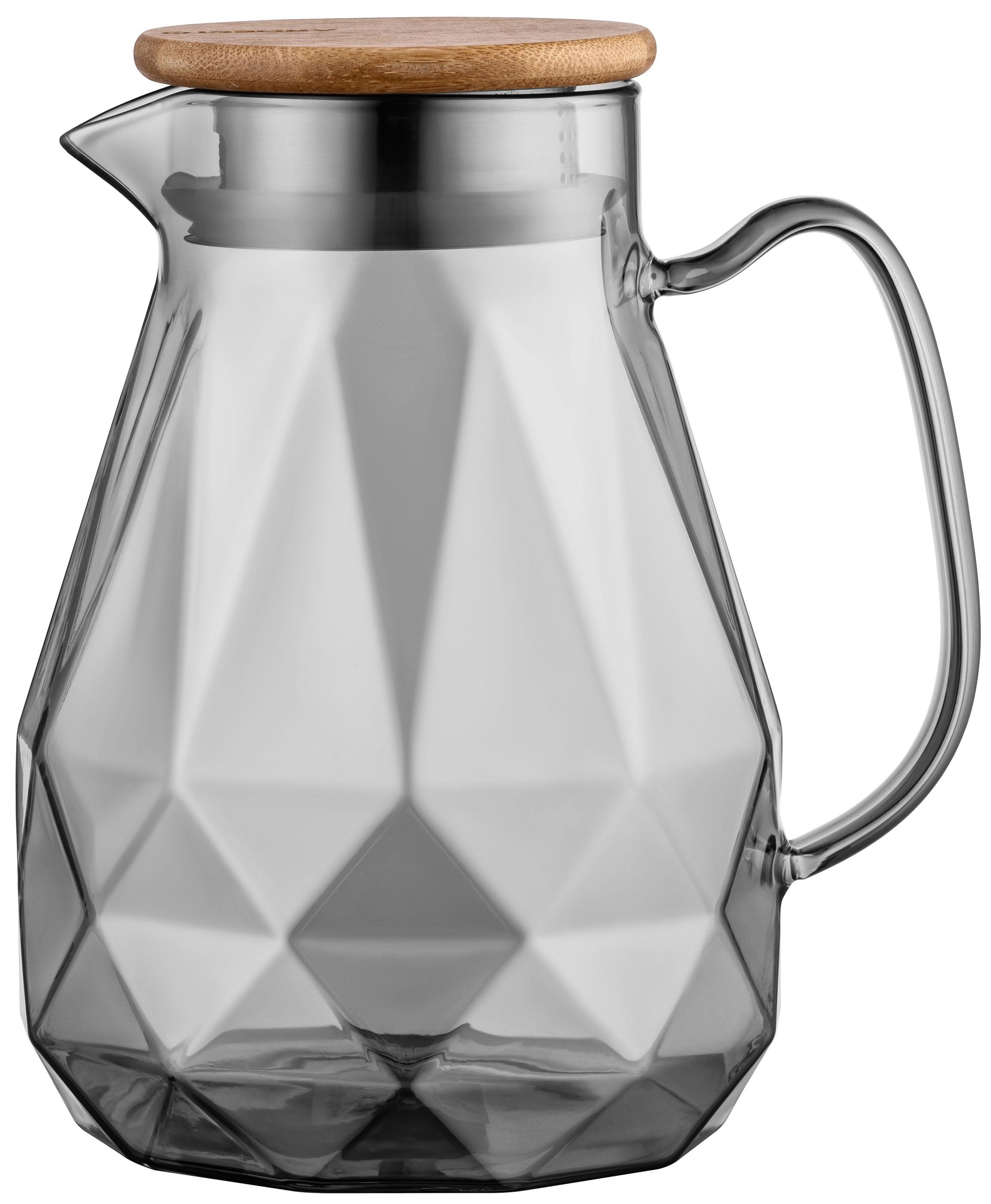 Глечик з кришкою 1500 мл Ardesto Graphite AR2615SGB