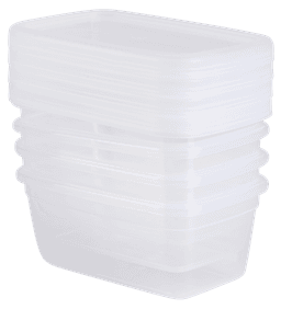 Набір контейнерів Violet House 0507 PRATIC 0.7 л 0507 PRATIC прозорі /НАБОР 4 шт