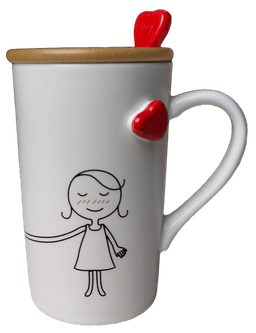 Чашка LED Love Is C, 360 мл B060494