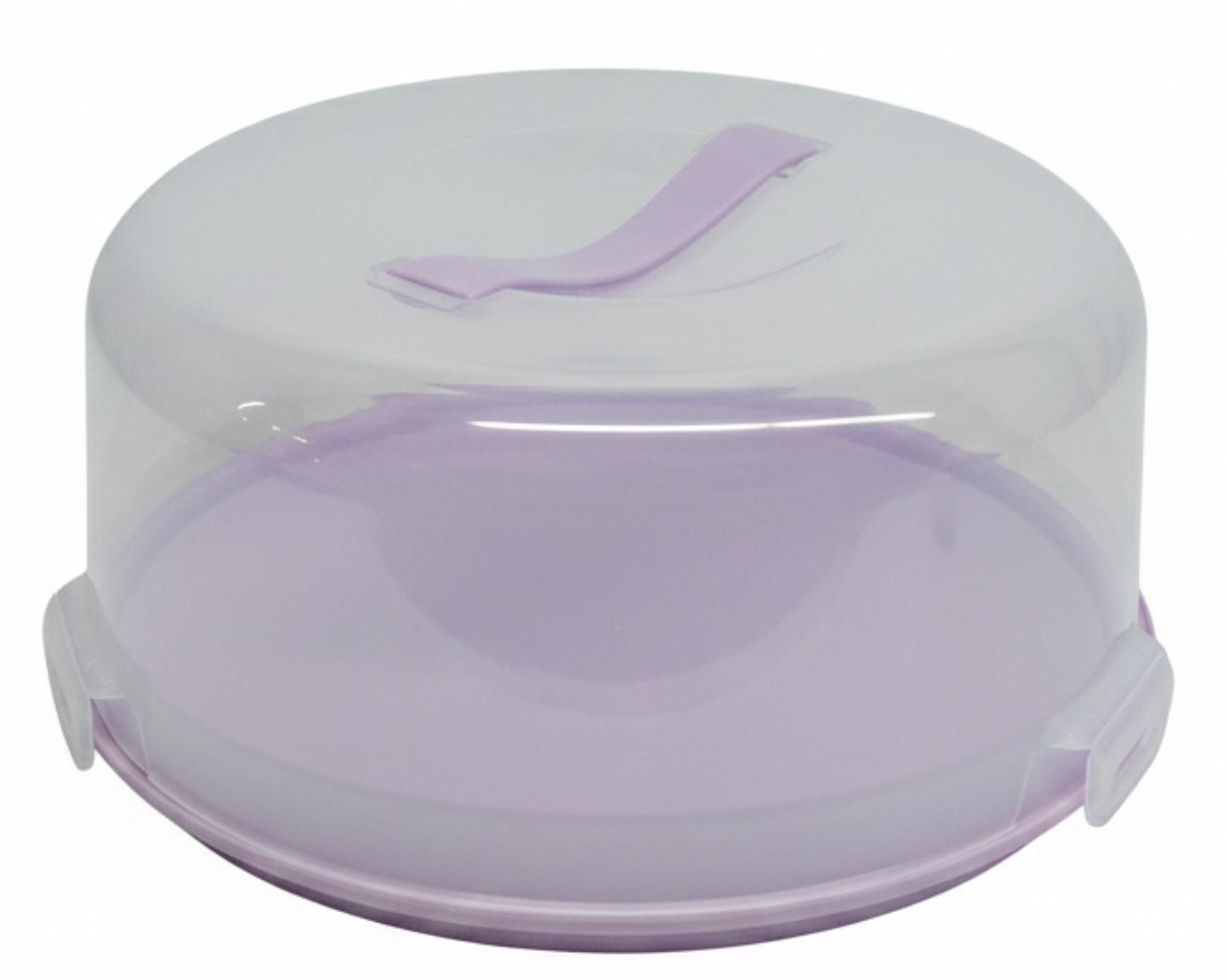 Тортовница двухсторонняя для тортов і капкейков с крышкой 28х14.5 см Ardesto Tasty baking AR2328LPM