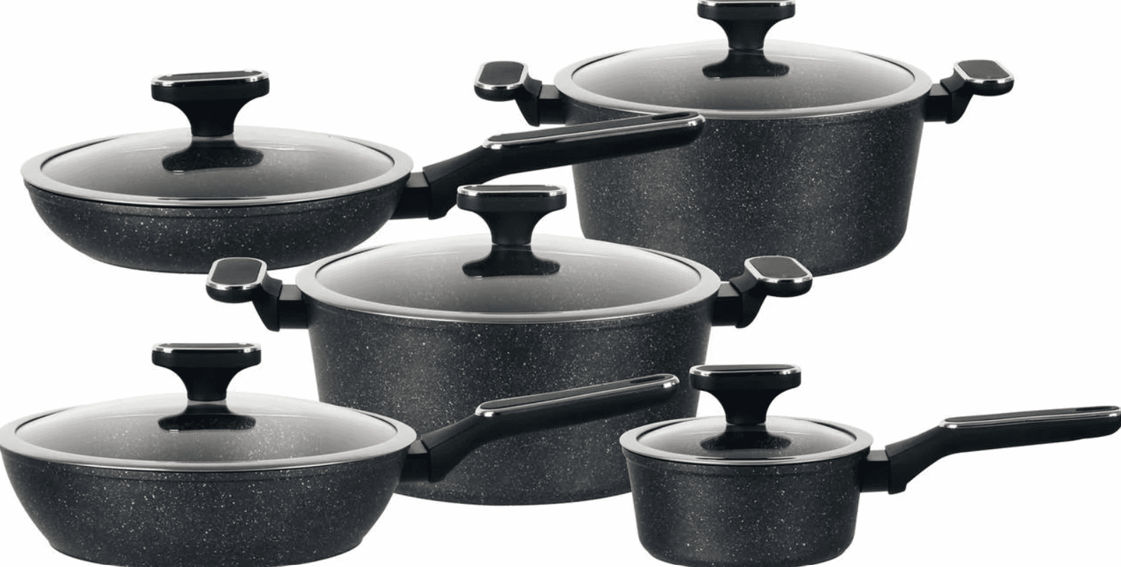 Набір кухонного посуду 10 пр. Edenberg EB-12917