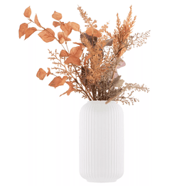 Ваза фарфоровая 14х26 см Ardesto Imola AR3820W