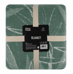 Плед 200×220 см Ardesto Leonardo, зелений ART0411LT