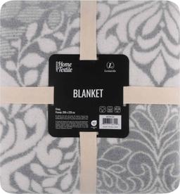 Плед 200×220 см Ardesto Leonardo, сірий ART0413LT