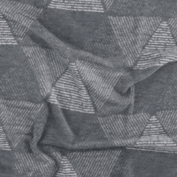 Плед 200×220 см Ardesto Leonardo Геометрія, сірий  ART0415LT