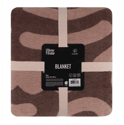 Плед 150×200 см Ardesto Leonardo, коричневий ART0418LT