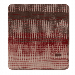 Плед 200×220 см Ardesto Leonardo Зигзаг, коричневий ART0421LT