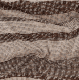 Плед 150×200 см Ardesto Leonardo Піке, коричневий ART0422LT