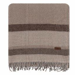 Плед 150×200 см Ardesto Leonardo Піке, коричневий ART0422LT